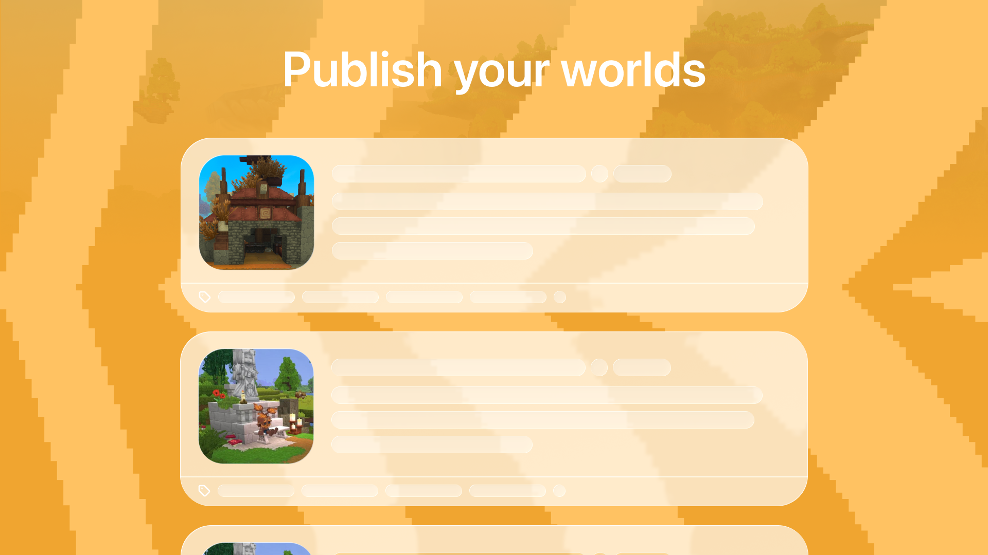 Worlds, trailers, analytics, and more