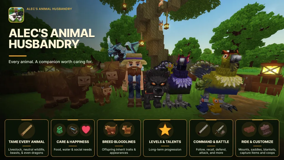 Animal Husbandry Features