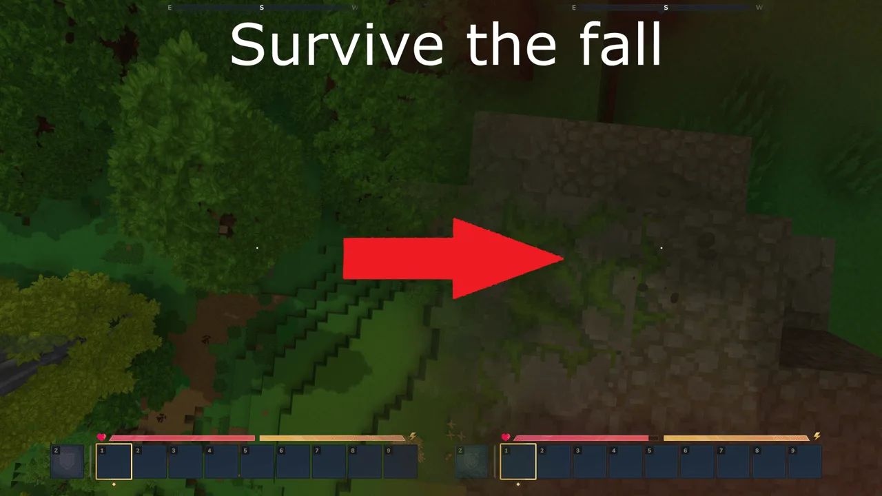Survive the fall!