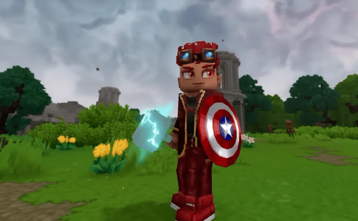 Cap's Shield + Mjolnir