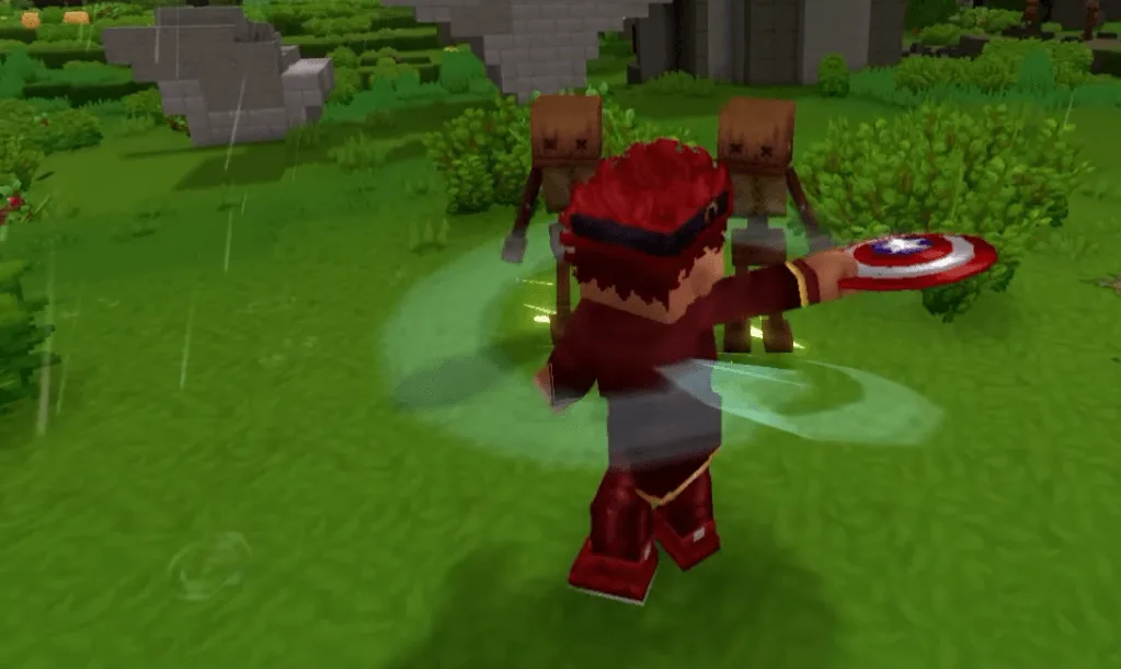 Cap's Shield Melee